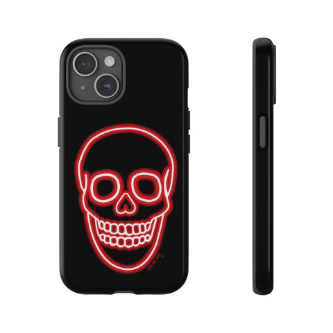 Red skull case