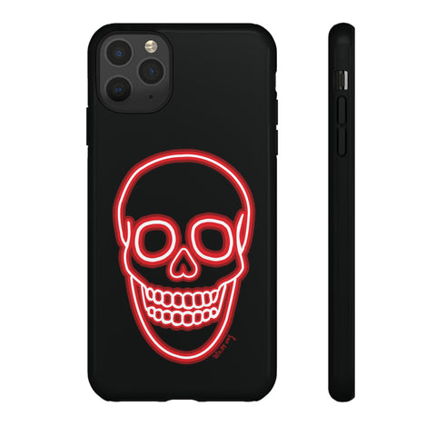 Red skull case