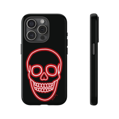 Red skull case