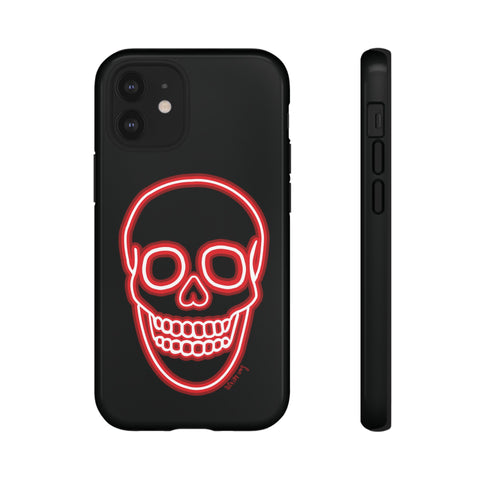 Red skull case