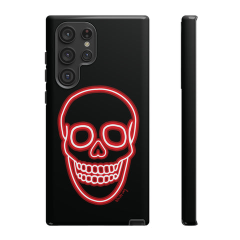 Red skull case